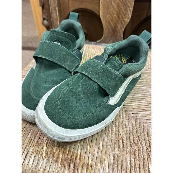 Vans Mens Kyle Walker Pro 2 Green White Suede Skateboarding Sneakers Size US 7.5 main image 5